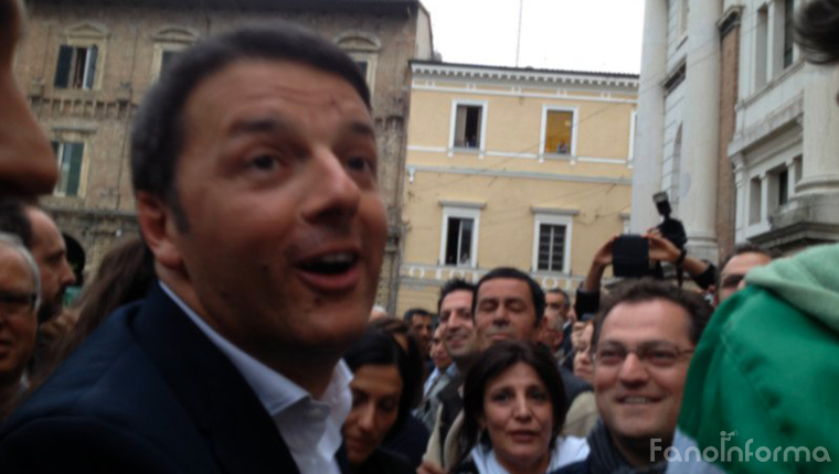 Il premier Matteo Renzi sarà in visita a Fano a gennaio