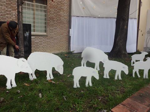 Il presepe del Giardino Radicioni a Fano