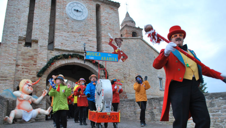 L'anteprima del Carnevale di Fano a Candelara