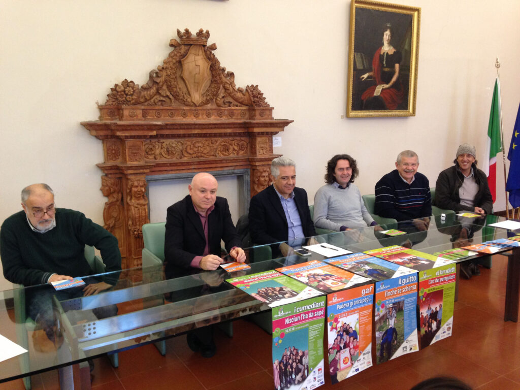 La conferenza di presentazione di Cianfrusaglia 2015