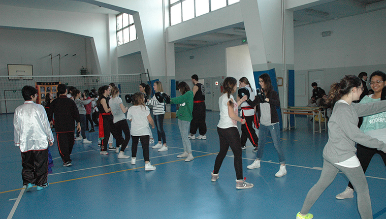 La Hung Sing Kung Fu Fano all’autogestione del Liceo Classico Nolfi