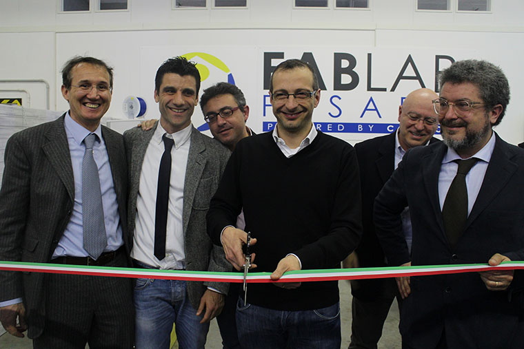 Matteo Ricci inaugura il FabLab