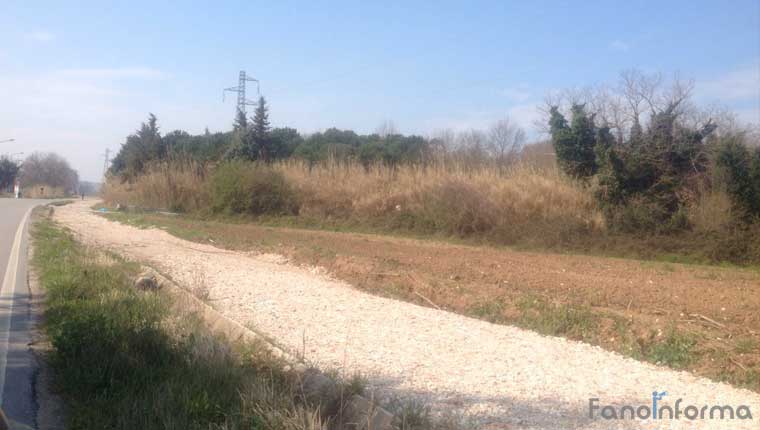 Un tratto della pista ciclabile Fano-Fenile