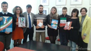 I ragazzi della 5^C del corso di Promozione Commerciale e pubblicitaria Polo Scolastico 3 olivetti di Fano