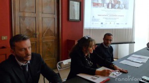 La presentazione dell'anteprima a Pesaro del film "Tempo instabile con probabili schiarite"