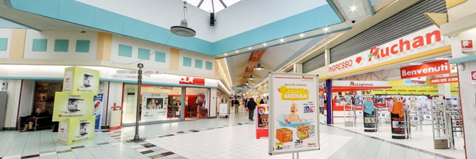 La galleria Auchan di Fano