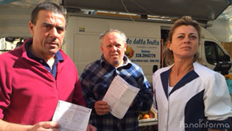 I commercianti multati dalla Polizia municipale di Fano