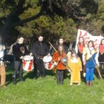 Il gruppo storico La Pandolfaccia alla festa del santuario di Madonna Ponte a Fano