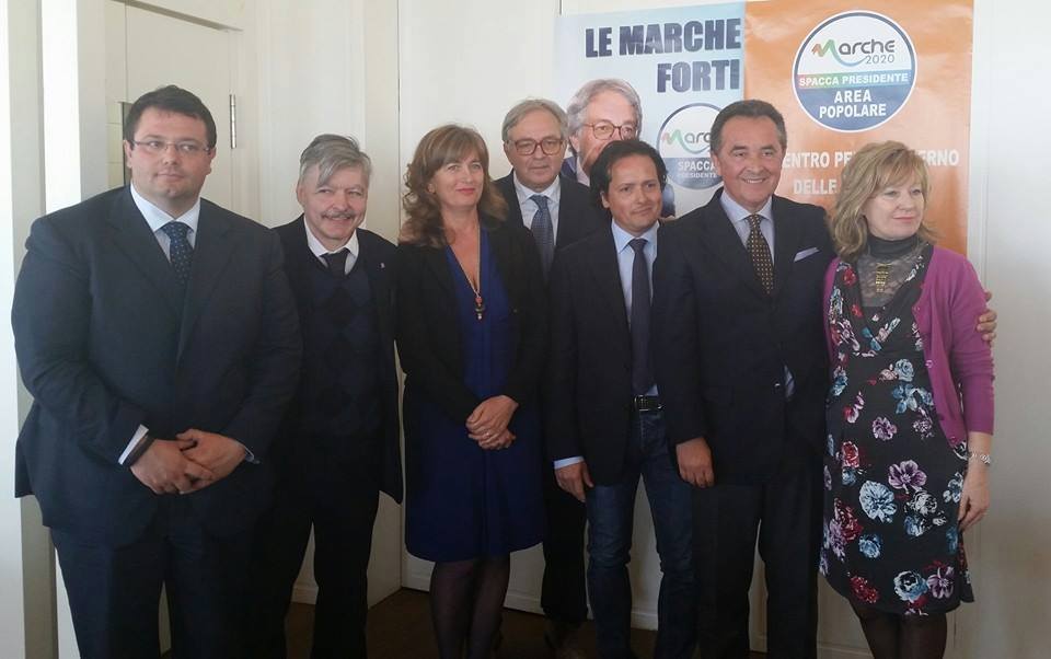 La squadra dei candidati di Spacca per la provincia di Pesaro e Urbino