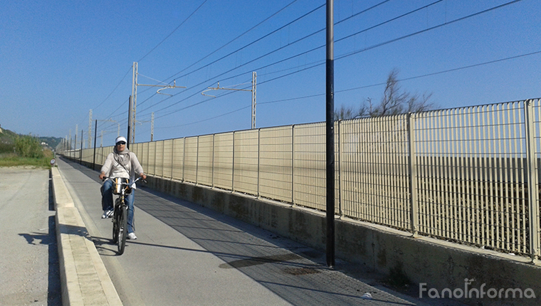 ciclabile Fano Fosso Sejore