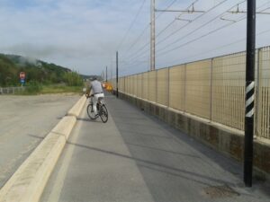 La pista ciclabile Fano-Fosso Sejore