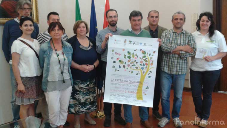 La presentazione de La città da giocare, a Fano domenica 31 maggio