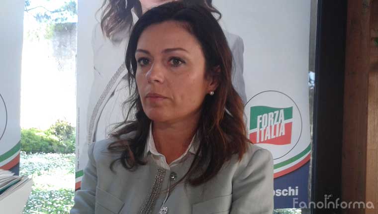 Elisabetta Foschi, candidata per Forza Italia alle elezioni regionali delle Marche del 31 maggio - Fano