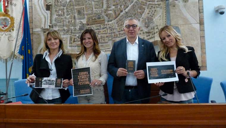 La presentazione dell'Europa Street Food Festival a Pesaro a giugno