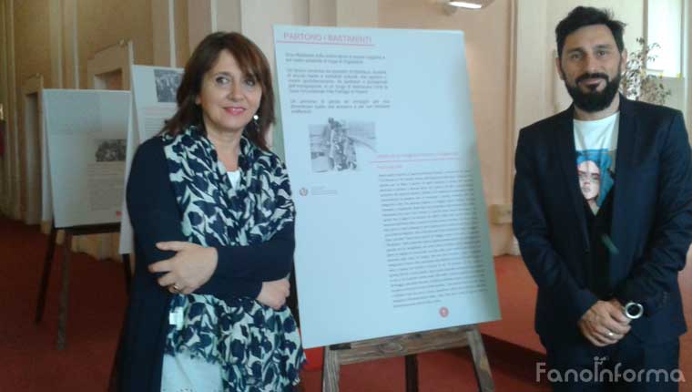 L'inaugurazione della mostra "Partono i Bastimenti" all'interno del Comune di Fano