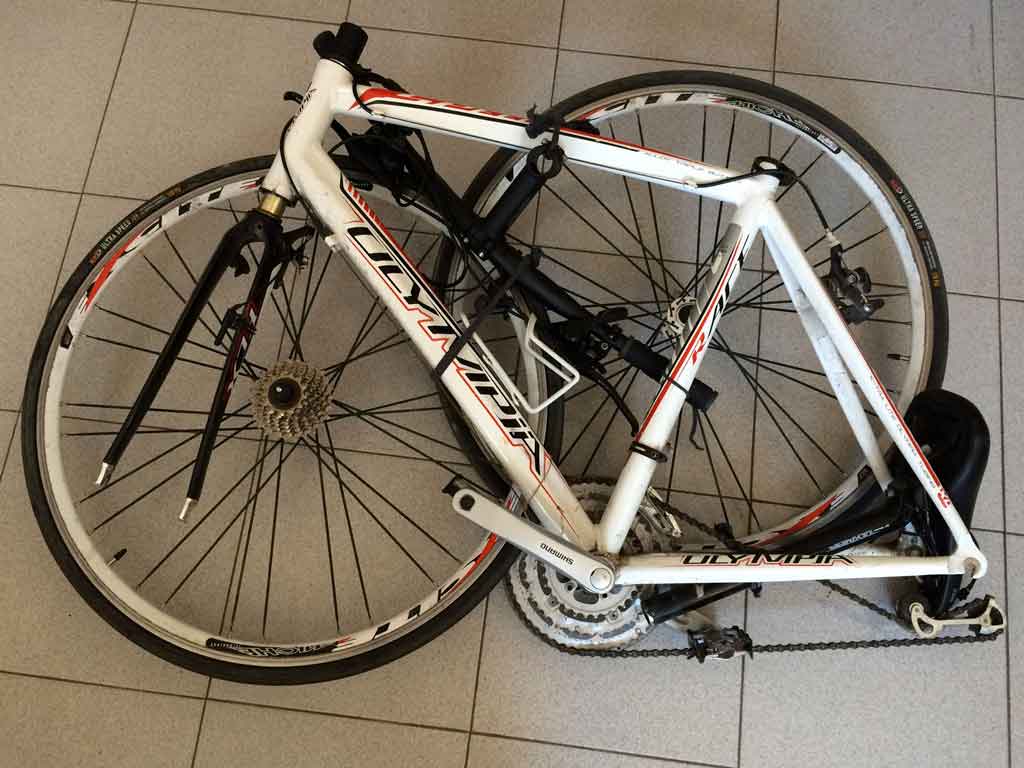 Le biciclette sequestrate dei carabinieri di Fano