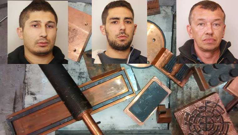 Sgominata la banda del rame con l'operazione "metal detector"