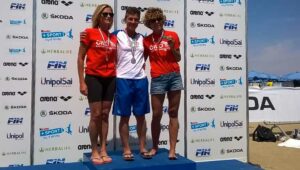 Medori della Fanum Fortunae Nuoto sul podio di Riccione