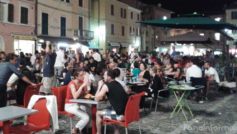 Piazza XX Settembre a Fano