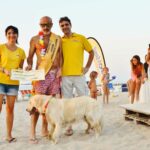 Thiago e Graziano la coppia vincitrice della prima "Doggy Fashion Night" insieme a Eleonora e Michele di Fidomania