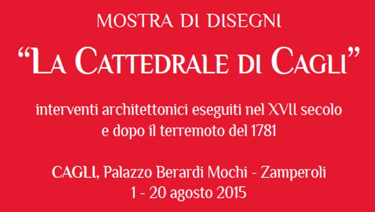 L'inaugurazione della mostra di disegni sulla cattedrale di Cagli