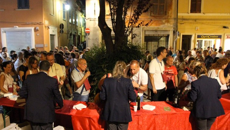 Una delle degustazioni di "In gir per Fan" a Fano