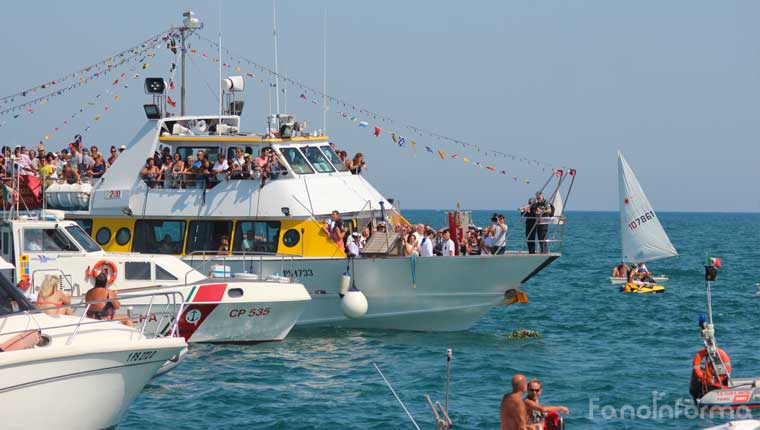 Una precedente edizione della Festa del Mare di Fano