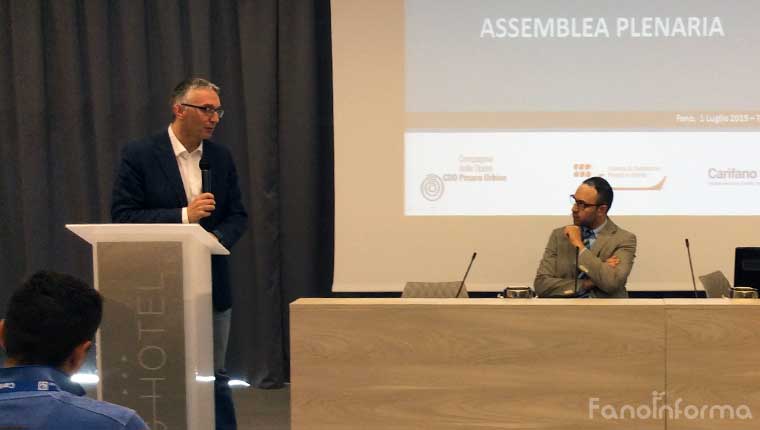 L'intervento di Luca Ceriscioli, presidente della Regione Marche, ha inaugurato i lavori del "1° Forum della Comunicazione" a Fano