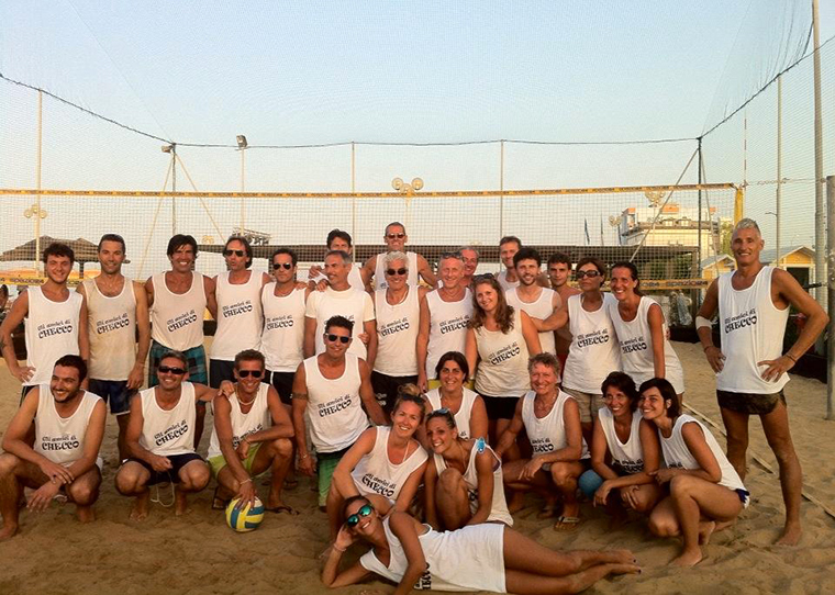 Foto di gruppo per gli amici di Francesco Tombari