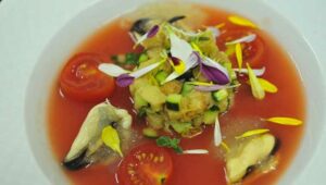  Una particolare zuppa di pesce presentata al FEstival del Brodetto di Fano