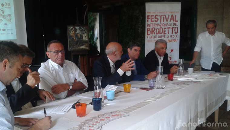 La presentazione del Festival Internazionale del Brodetto e delle Zuppe di Pesce di Fano