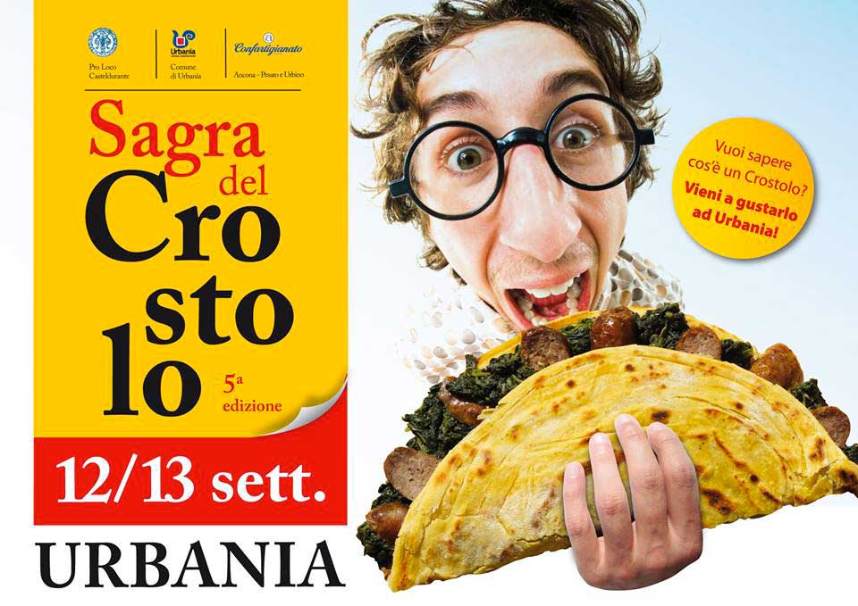 Il 12 e 13 settembre la Sagra del Crostolo a Urbania