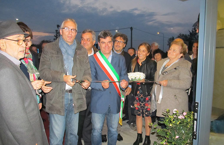 l'inaugurazione del centro margherita