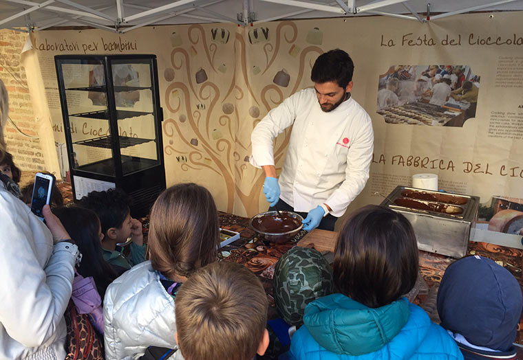 urbino, festa del cioccolato