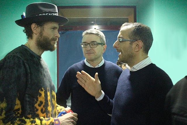 Jovanotti e Matteo Ricci