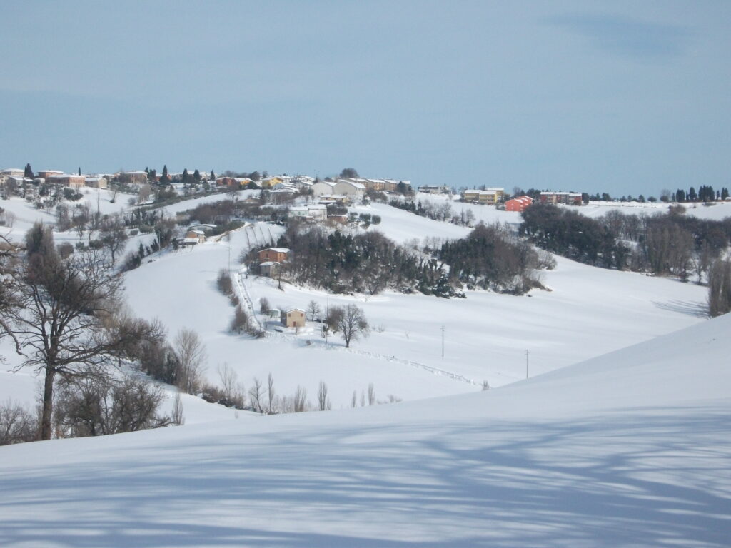 San Giorgio innevato