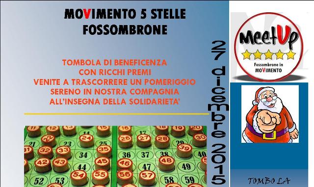 Tombola Natale 2015 Fossombrone