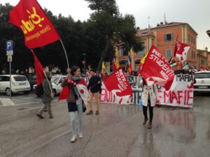 Un momento della manifestazione