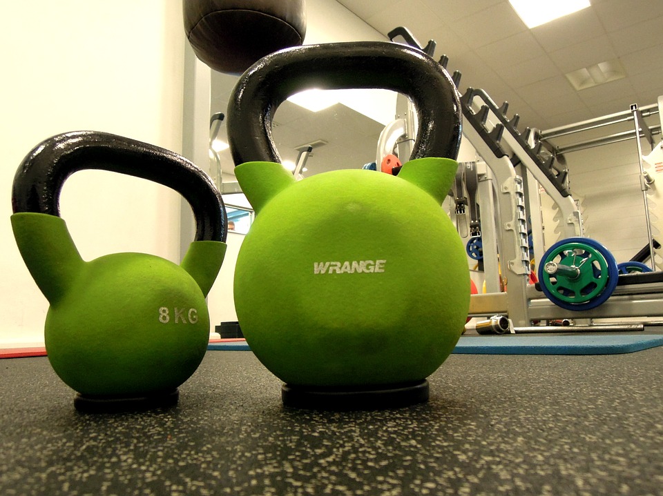 kettlebells