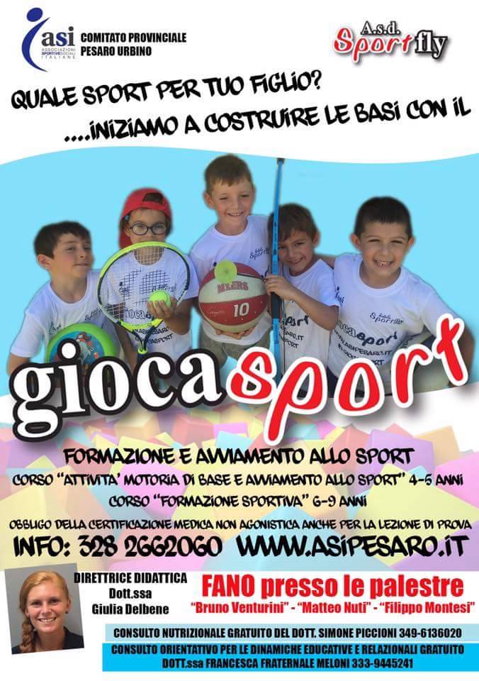 locandina giocasport 2016