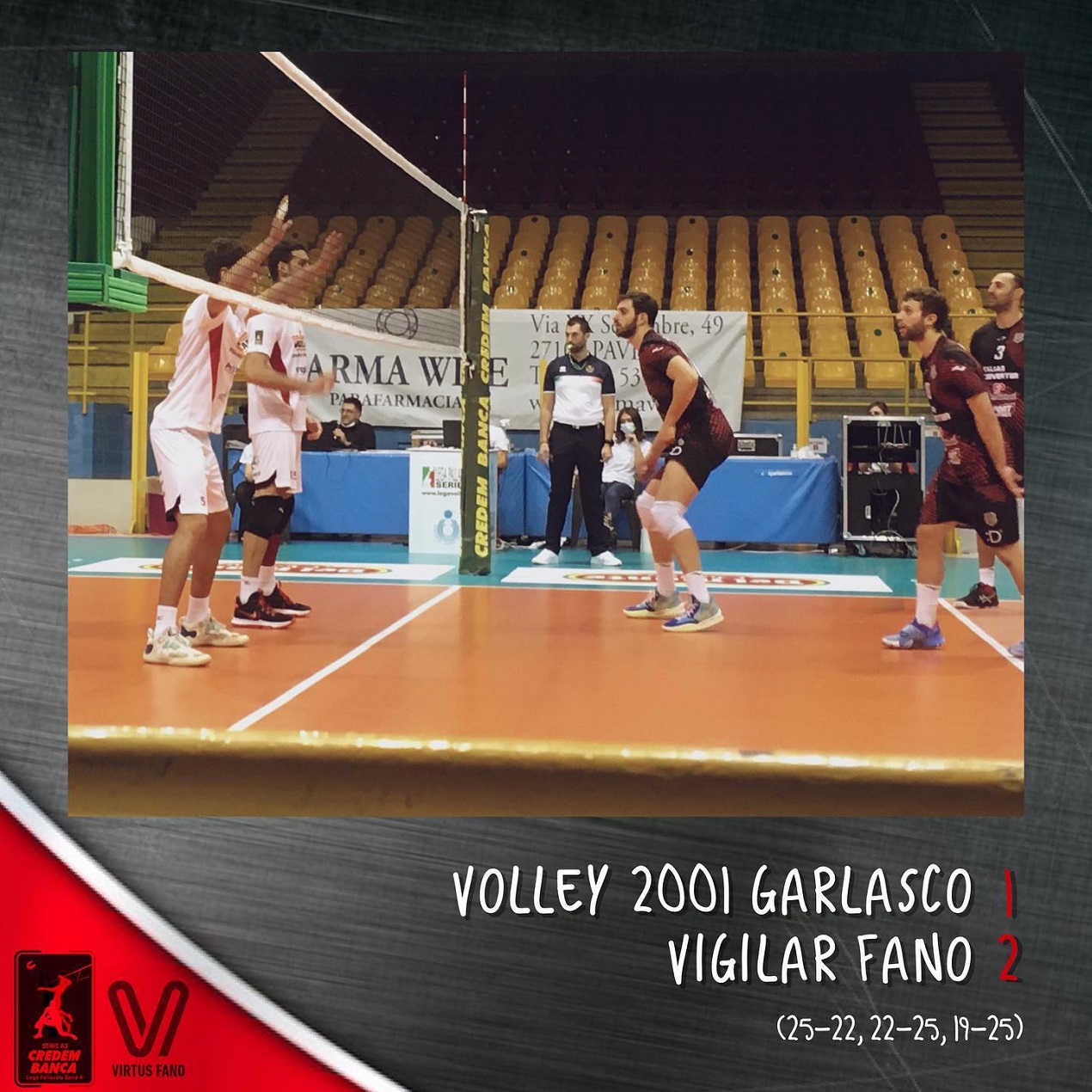 Trasferta amara per la Vigilar Fano Fanoinforma